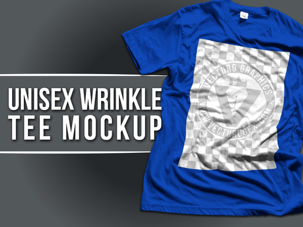 Unisex Wrinkle Tee Mockup