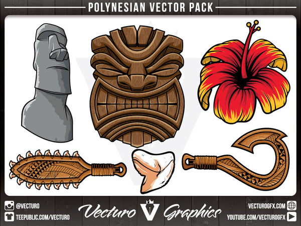 Polynesian Vector Pack