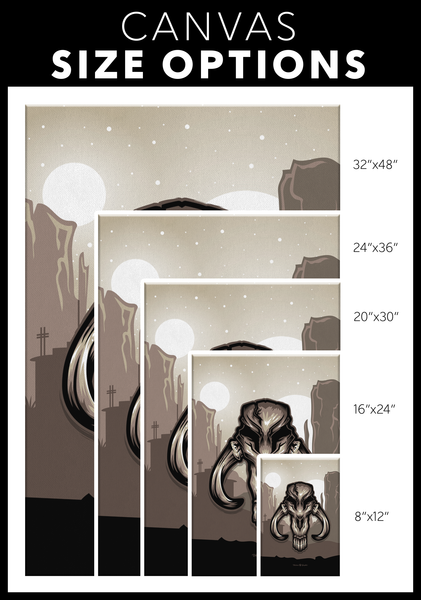"Mythosaur" Single Canvas Print