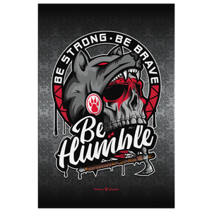 "Be Humble" Native Single Canvas Print