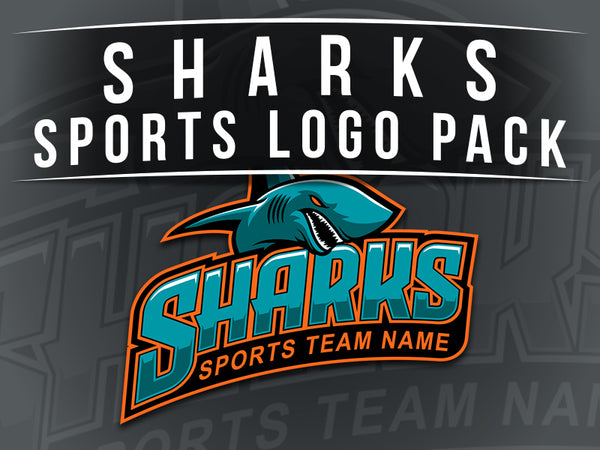 Sharks Sports Logo Pack
