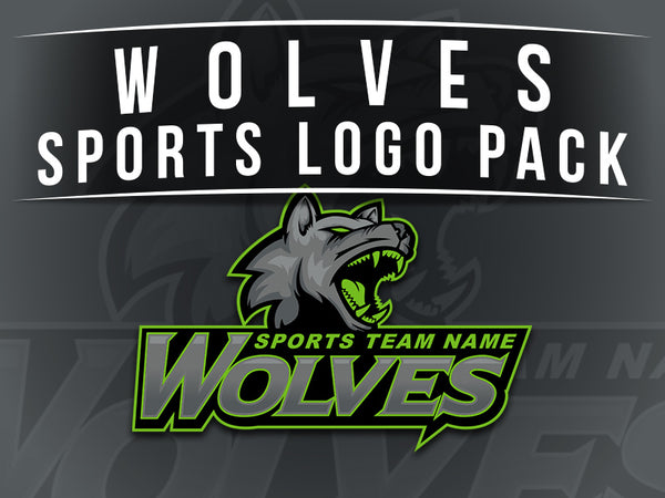 Wolves Sports Logo Pack