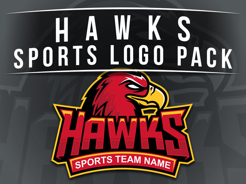 Hawks Sports Logo Pack