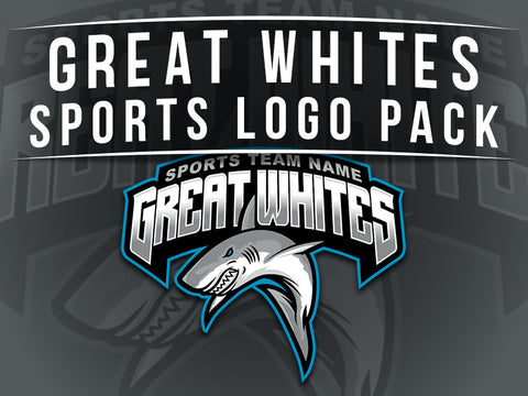 Great Whites Sports Logo Pack