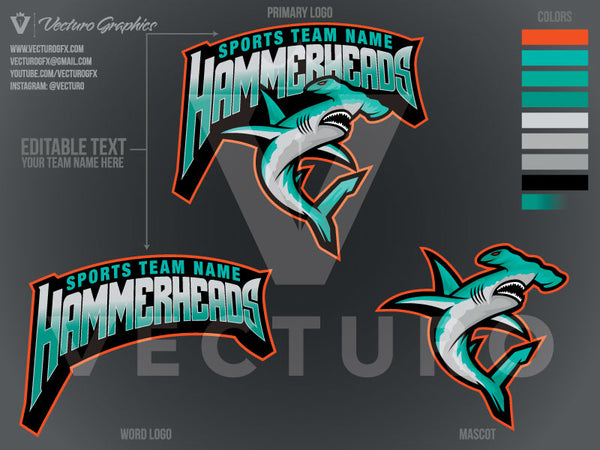 Hammerheads Sports Logo Pack