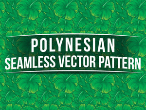 Polynesian Seamless Vector Pattern