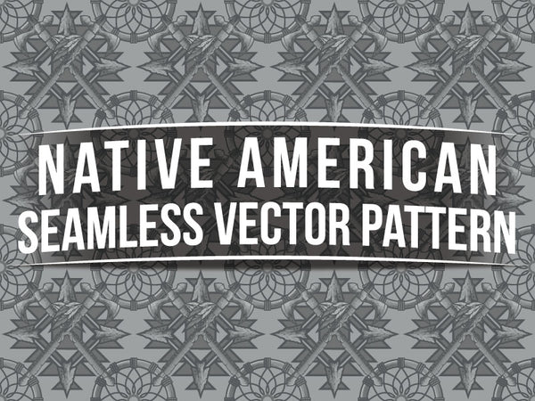 Native American Seamless Vector Pattern