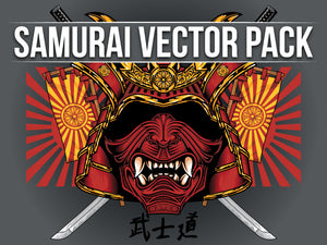 Samurai Vector Pack