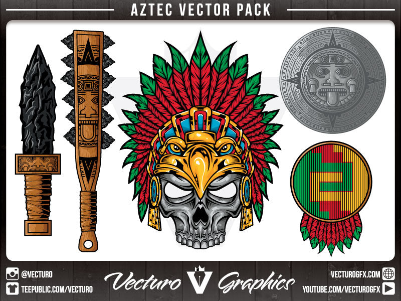 Aztec Vector Pack Aztec Vector Pack – Vecturo Graphics