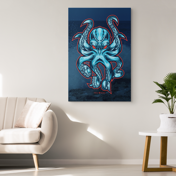 "Kraken" Single Canvas Print