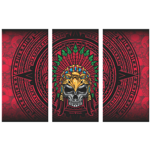 "Cuautli" Aztec 3 Canvas Print