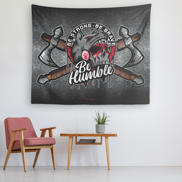 "Be Humble" Native Tapestry Print